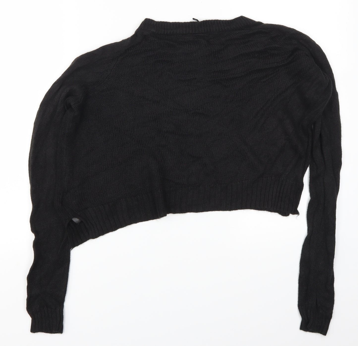 H&M Womens Black   Pullover Jumper Size S