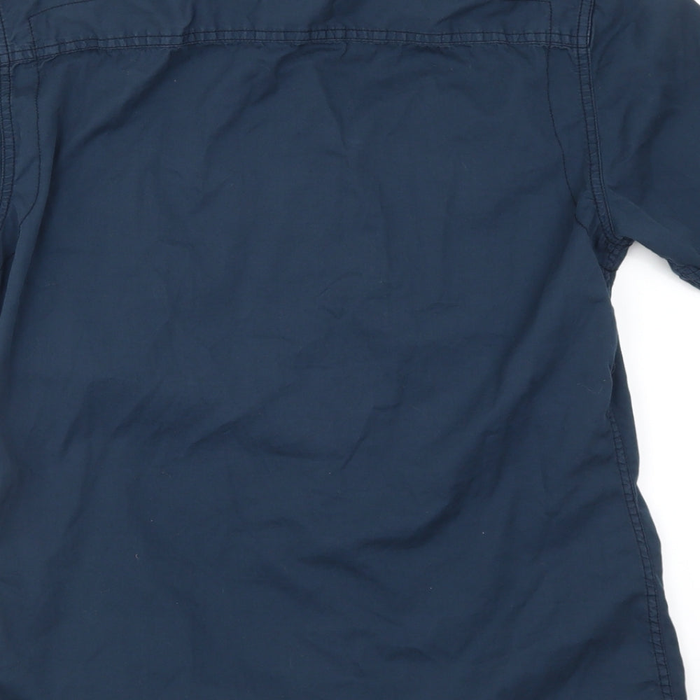 NEXT Mens Blue    Button-Up Size S