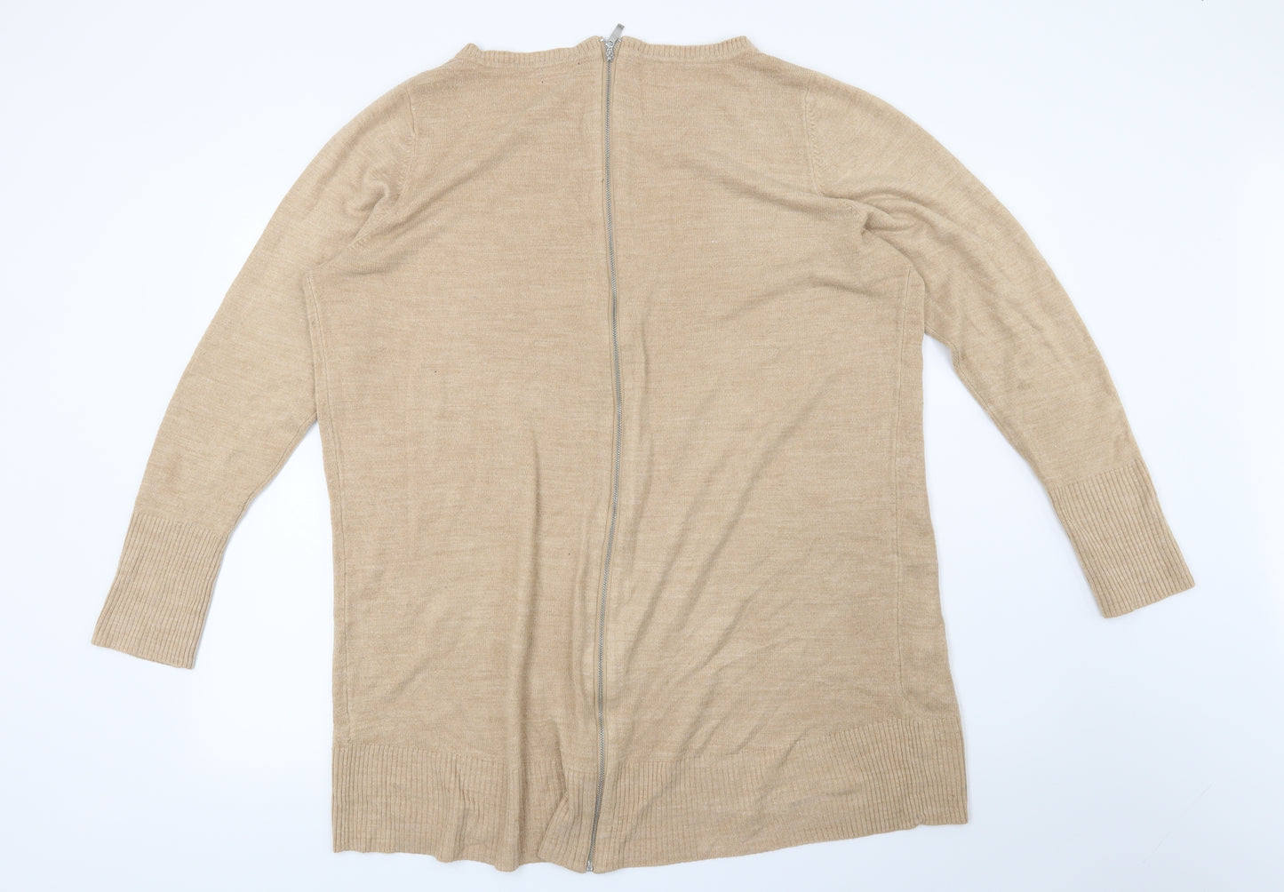 F&F Womens Brown   Pullover Jumper Size 18