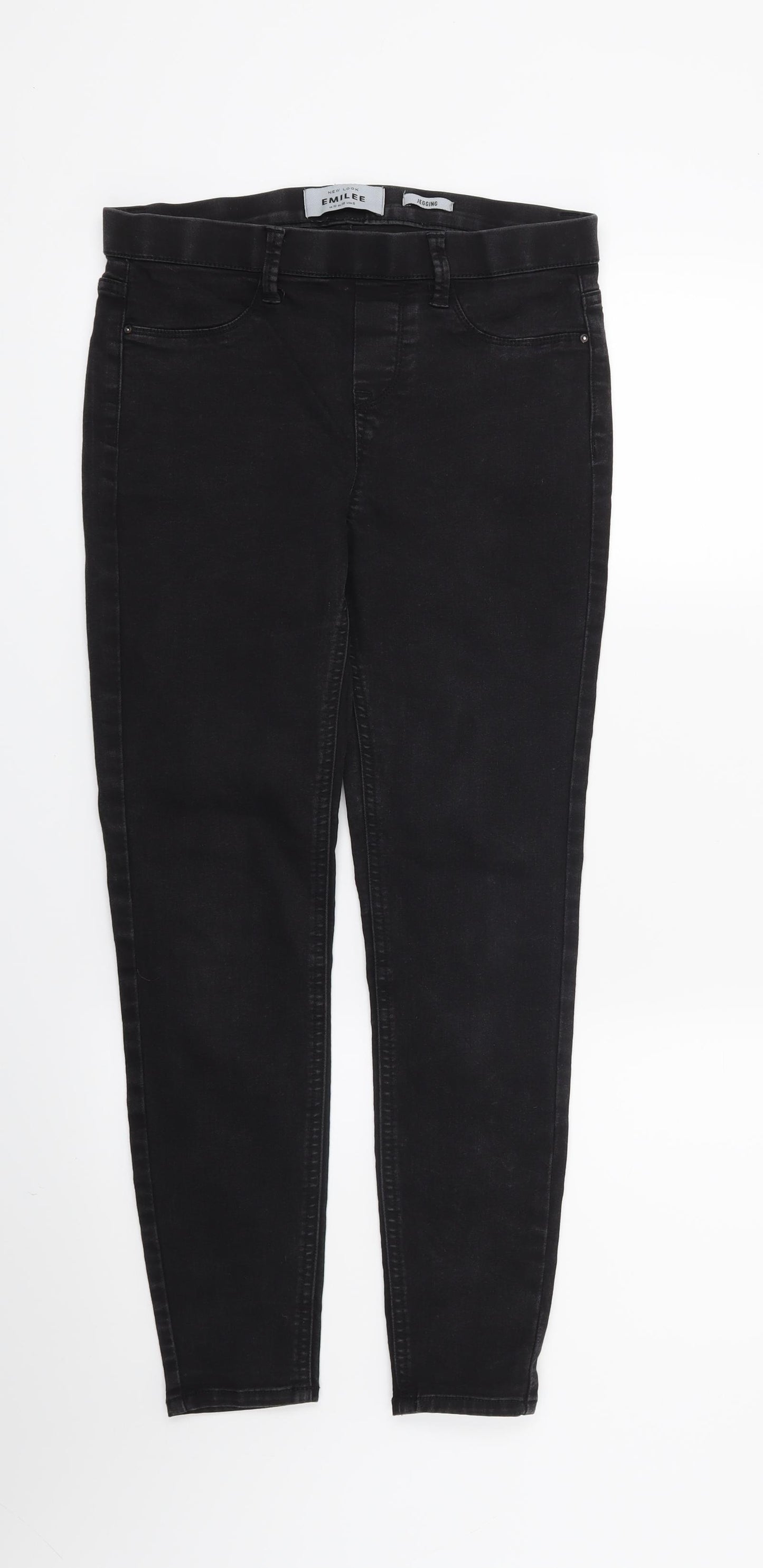 New Look Womens Black   Jegging Jeans Size 10 L26 in