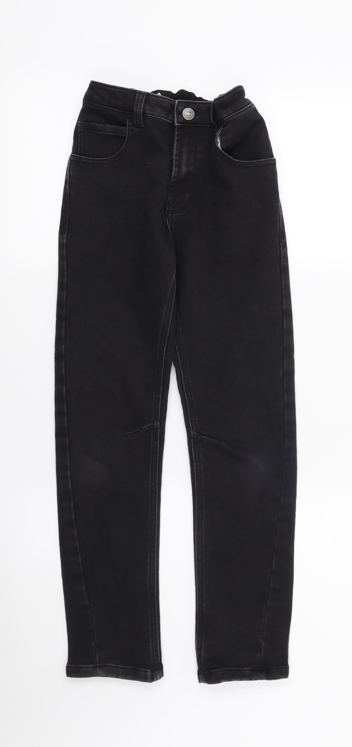 George Boys Black   Straight Jeans Size 9-10 Years