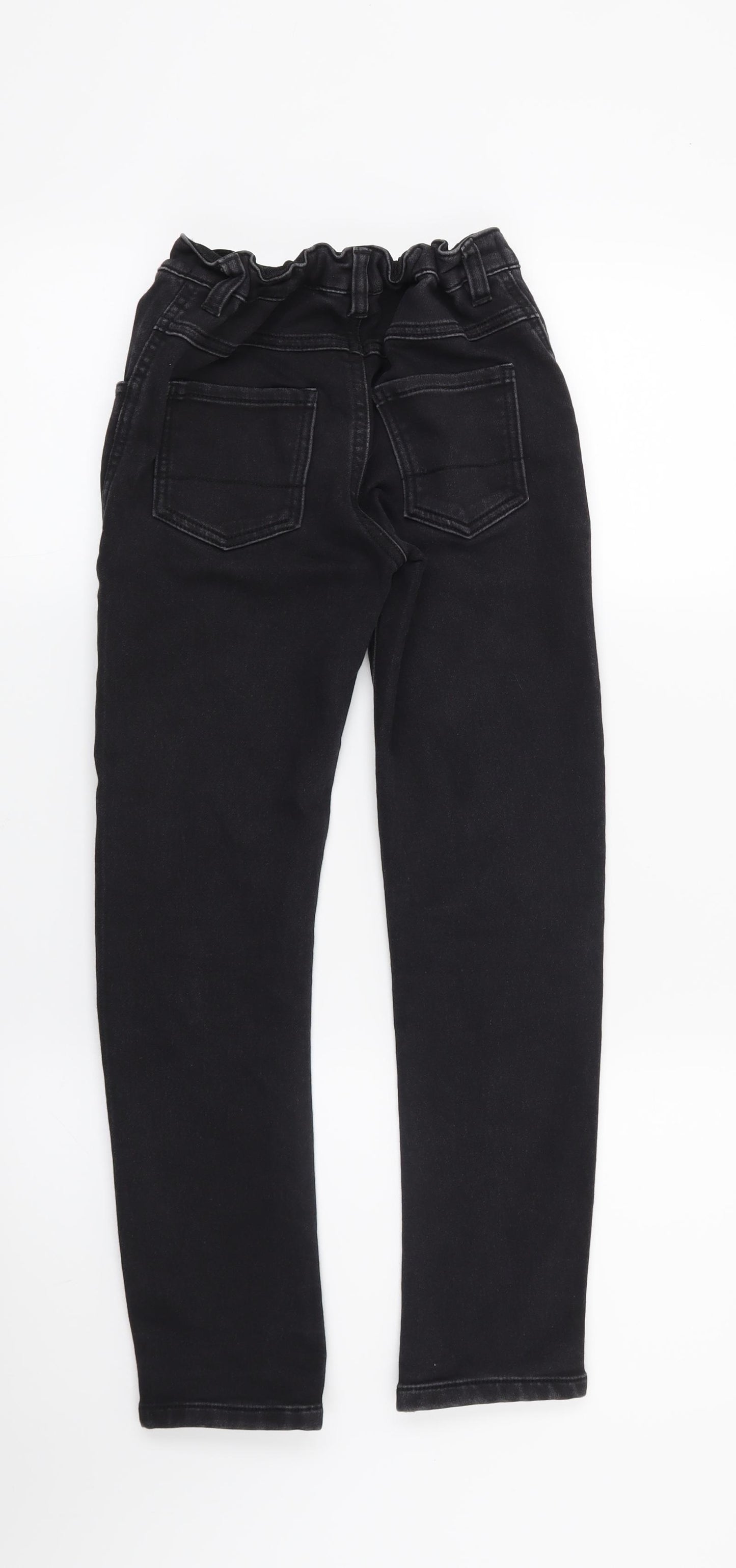 George Boys Black   Straight Jeans Size 9-10 Years