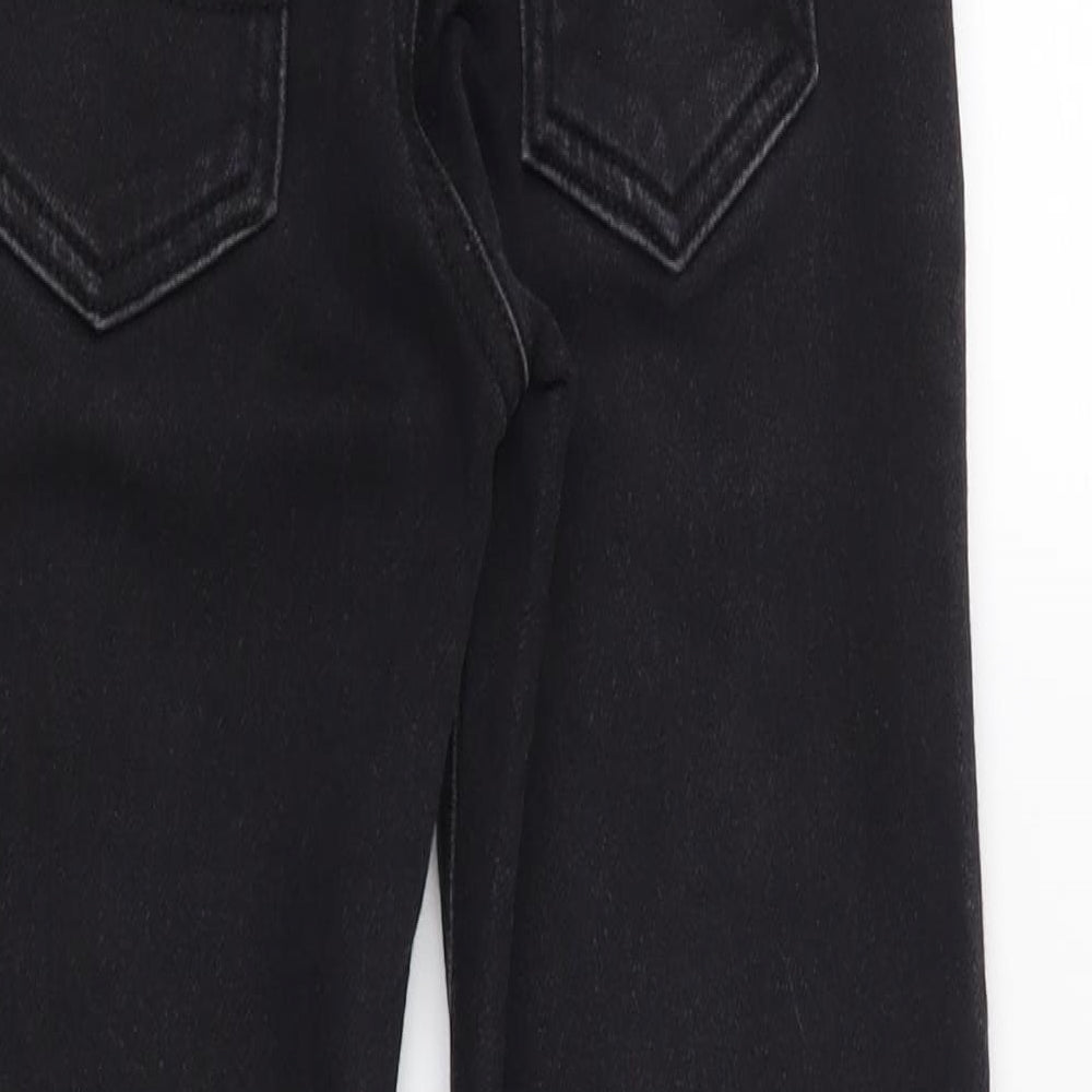 George Boys Black   Straight Jeans Size 9-10 Years