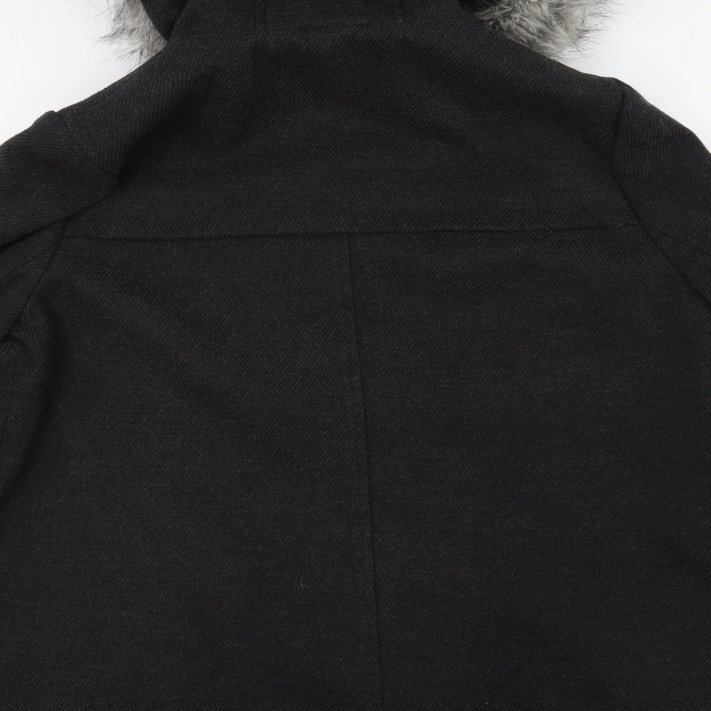 Primark Womens Grey   Overcoat Coat Size 14