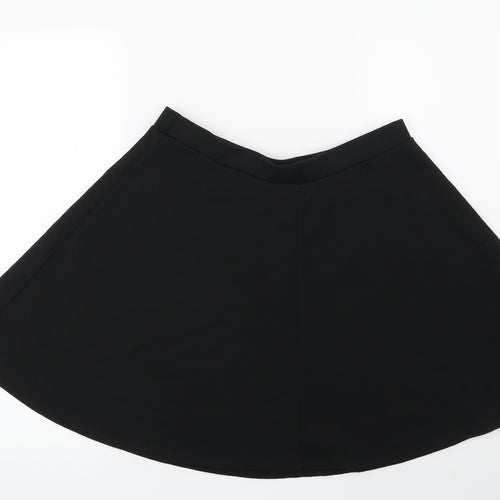 New Look Womens Black   Skater Skirt Size 12