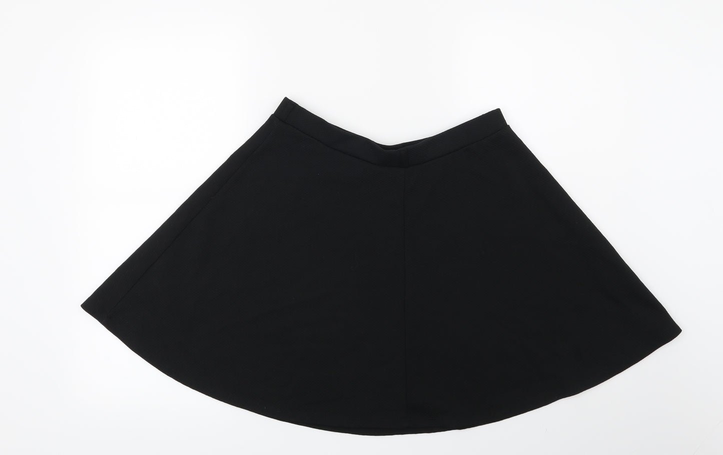 New Look Womens Black   Skater Skirt Size 12