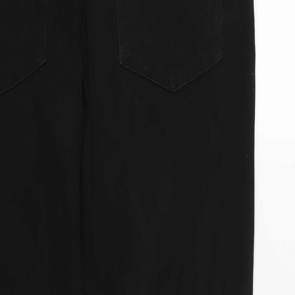River Island Mens Black   Straight Jeans Size 36 in L32 in