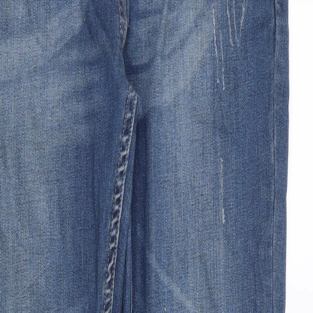 Be beau Womens Blue   Straight Jeans Size 14 L31 in