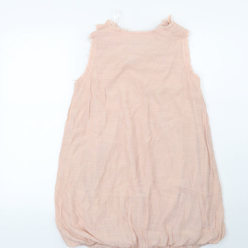 AX Paris Womens Pink   Basic Blouse Size 8