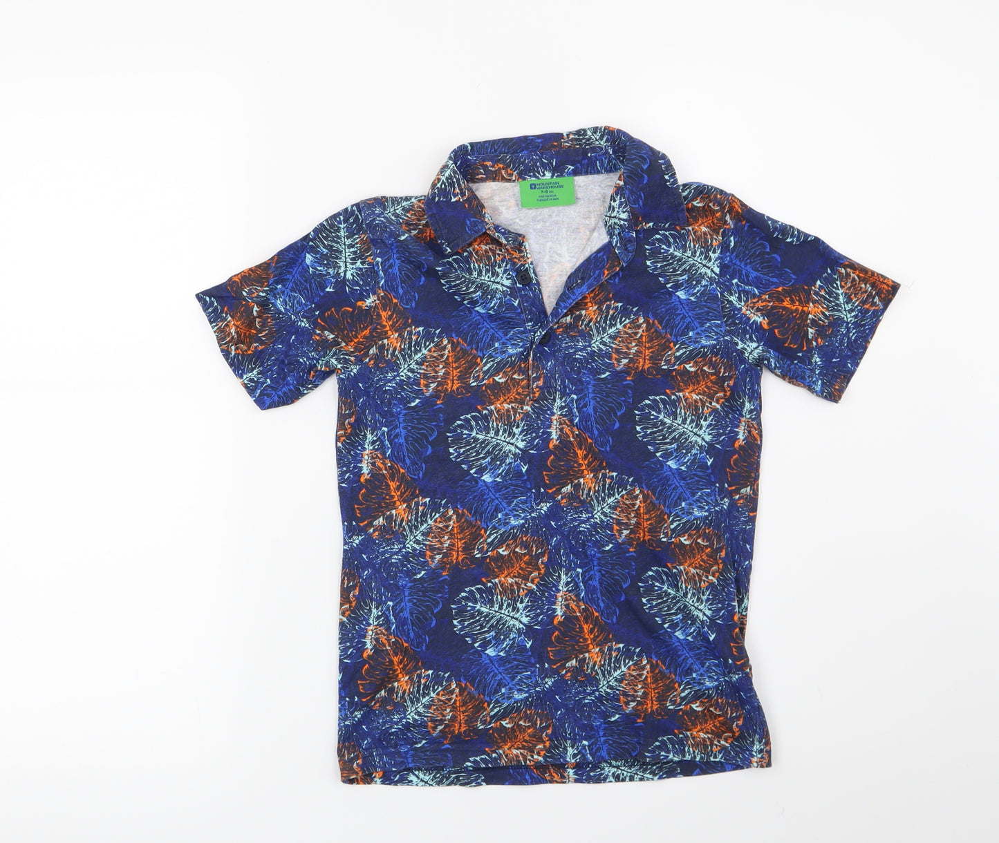 Mountain Warehouse Boys Blue Geometric  Basic Casual Size 7-8 Years