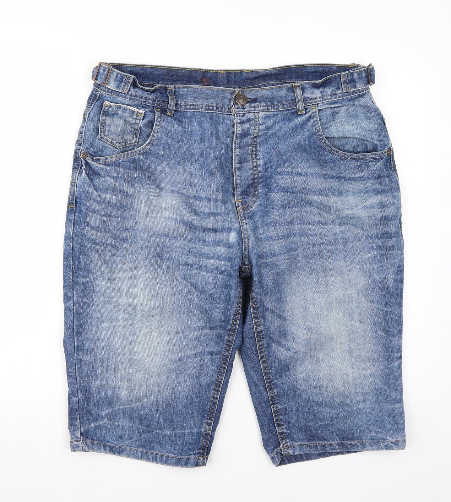 Matalan Mens Blue   Bermuda Shorts Size 36