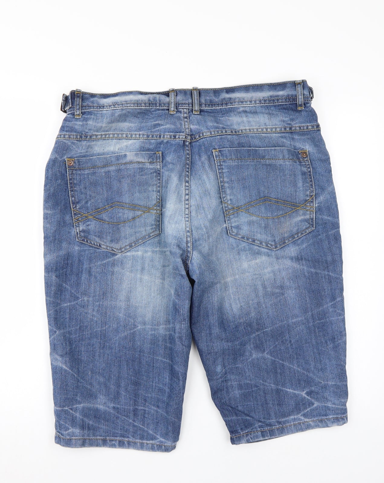 Matalan Mens Blue   Bermuda Shorts Size 36