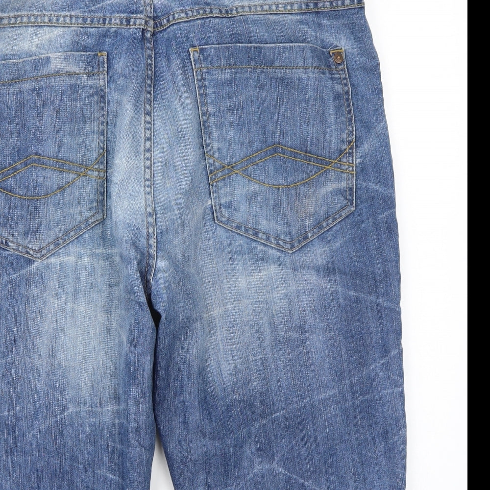 Matalan Mens Blue   Bermuda Shorts Size 36