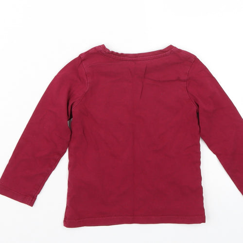 Nutmeg Girls Purple   Basic T-Shirt Size 2-3 Years