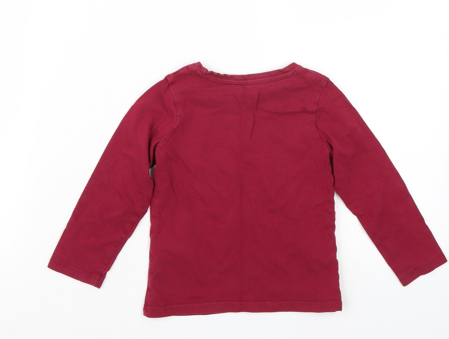 Nutmeg Girls Purple   Basic T-Shirt Size 2-3 Years