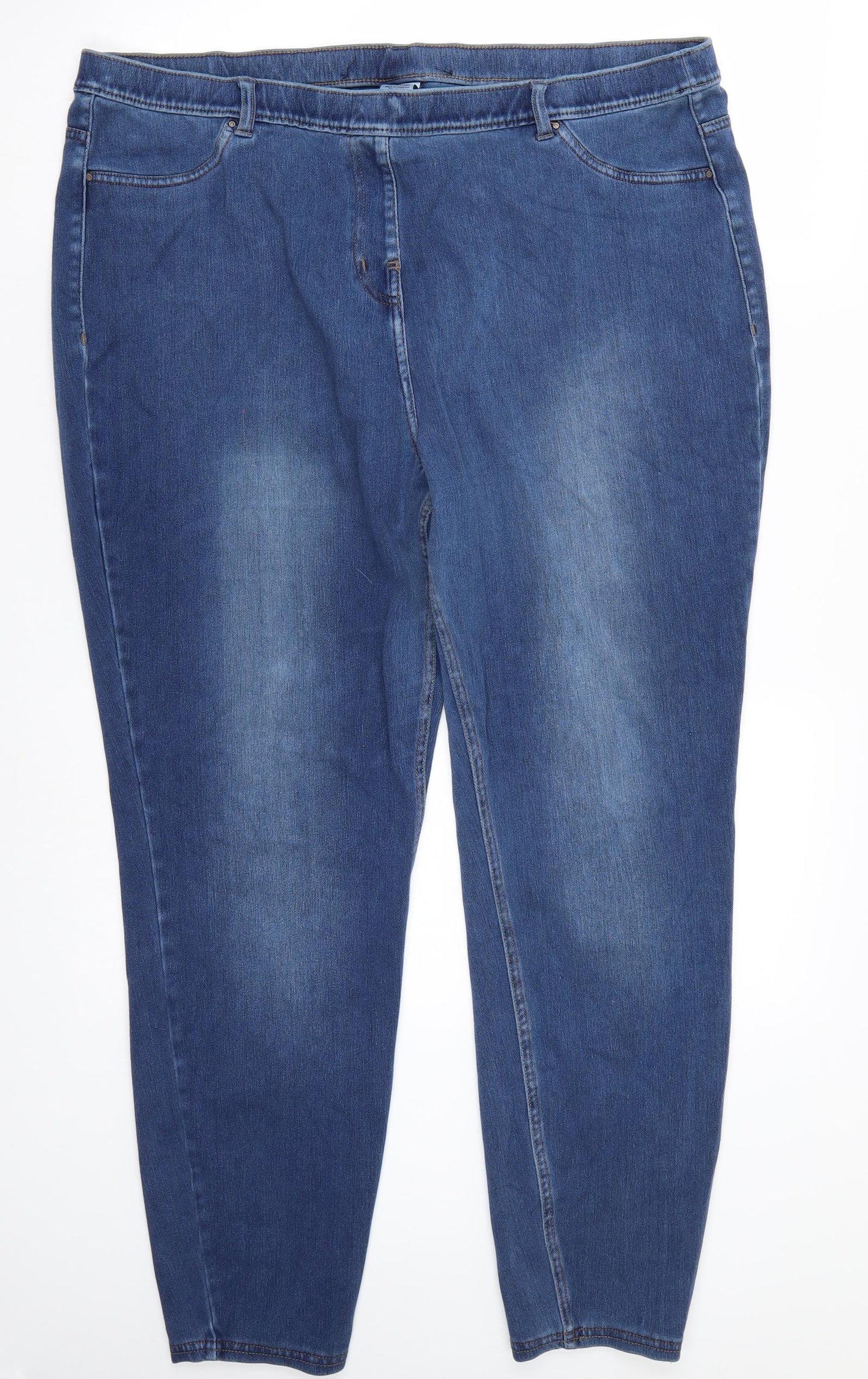 NEXT Womens Blue   Skinny Jeans Size 20 L28 in