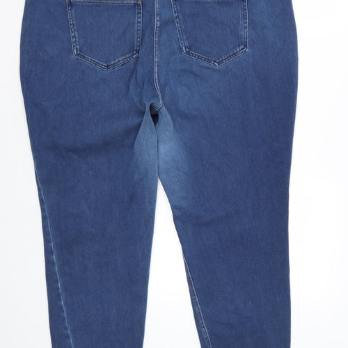 NEXT Womens Blue   Skinny Jeans Size 20 L28 in