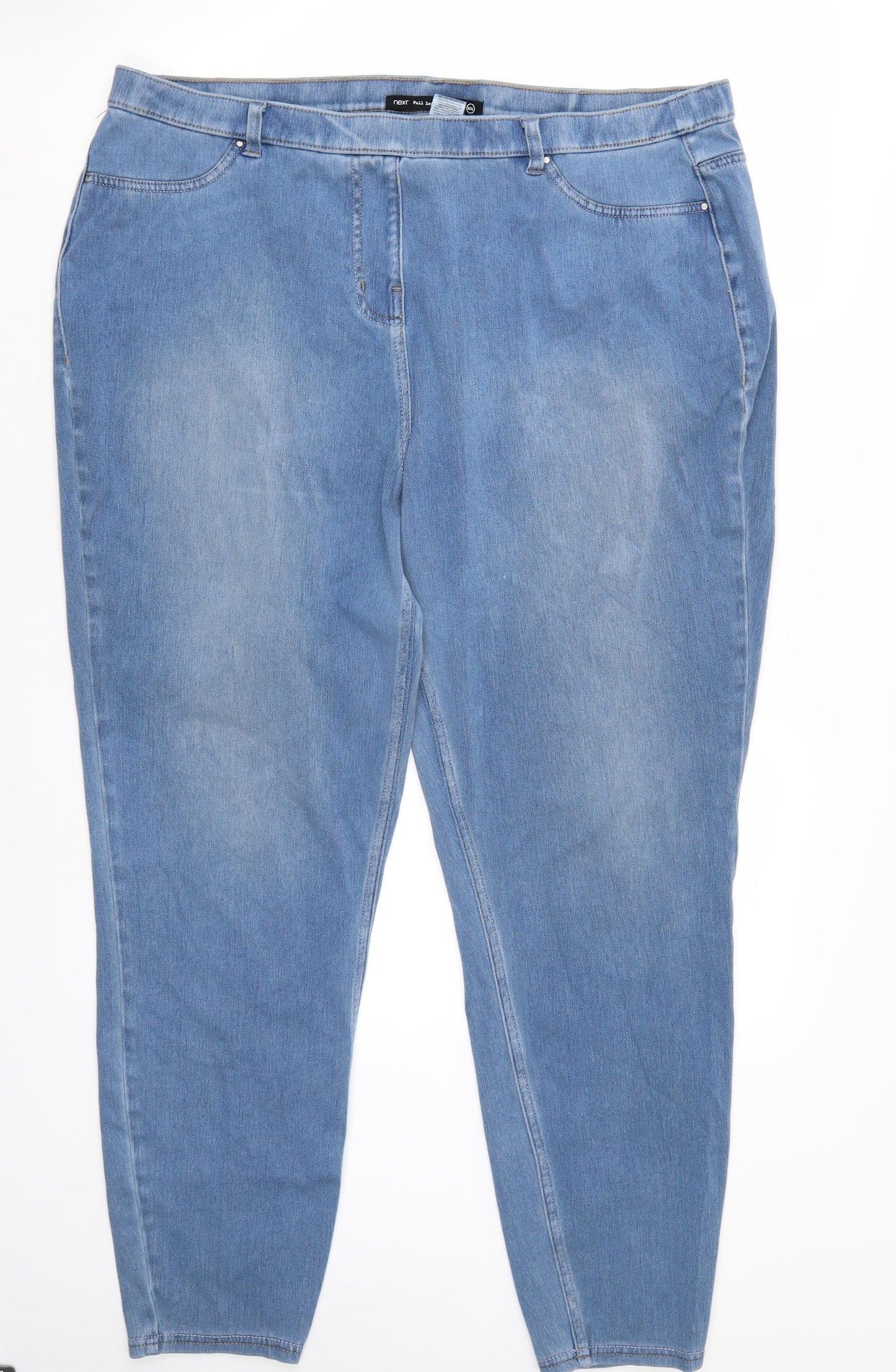 NEXT Womens Blue   Straight Jeans Size 20 L27 in