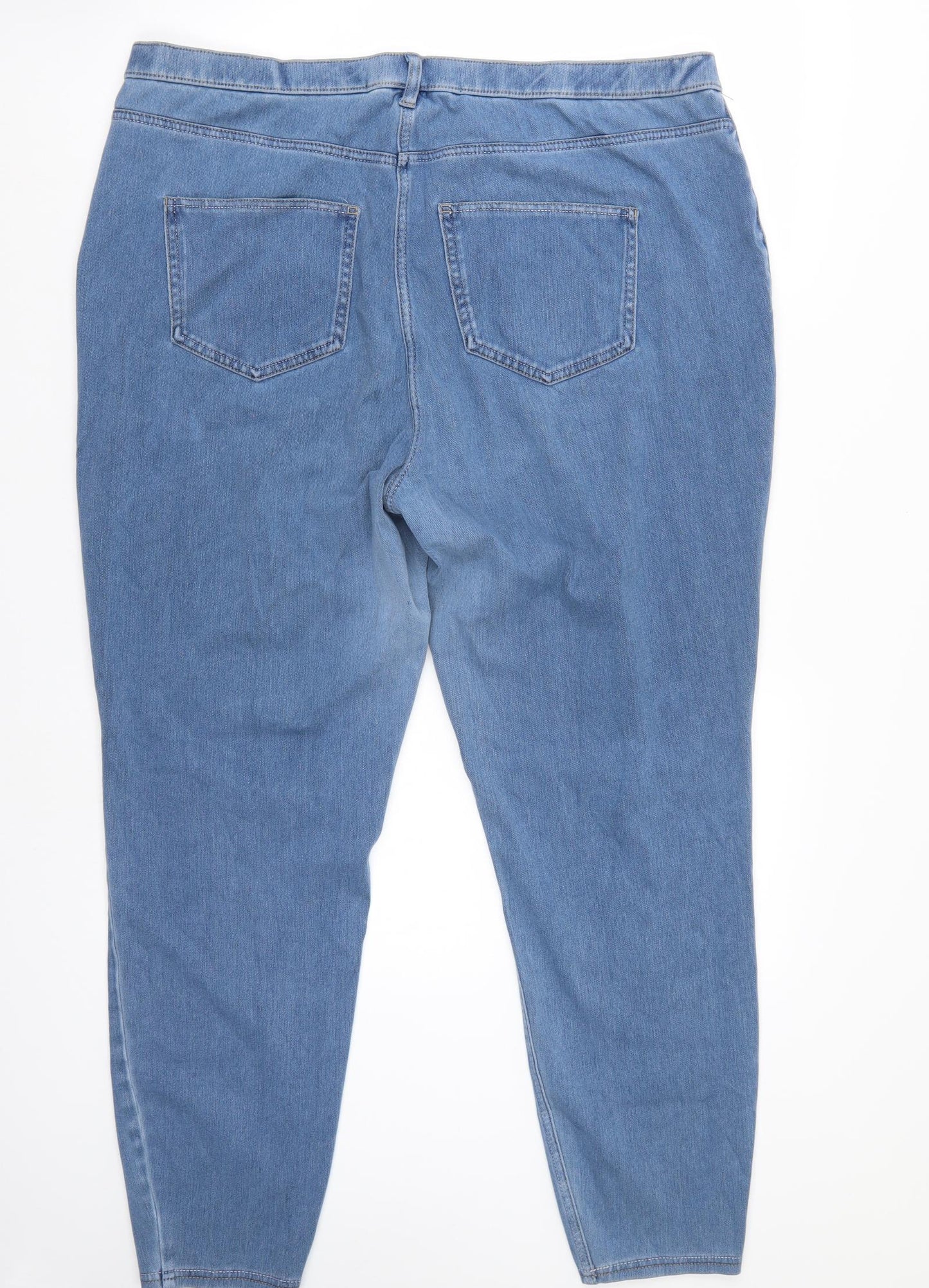 NEXT Womens Blue   Straight Jeans Size 20 L27 in