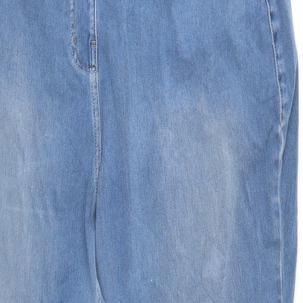 NEXT Womens Blue   Straight Jeans Size 20 L27 in