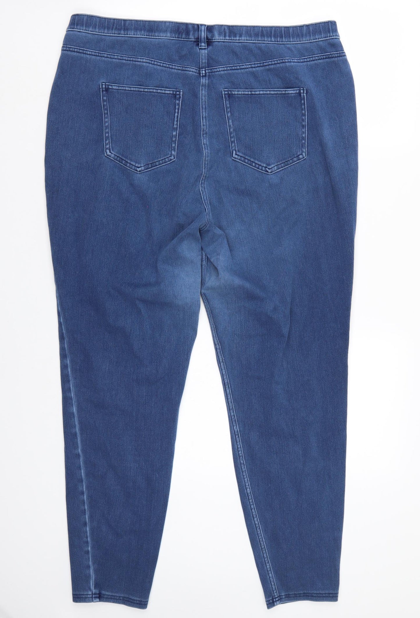 NEXT Womens Blue   Straight Jeans Size 20 L28 in