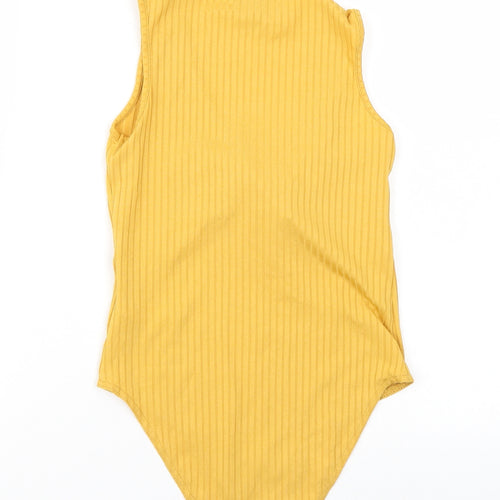 Newlook Womens Yellow   Bodysuit One-Piece Size 8