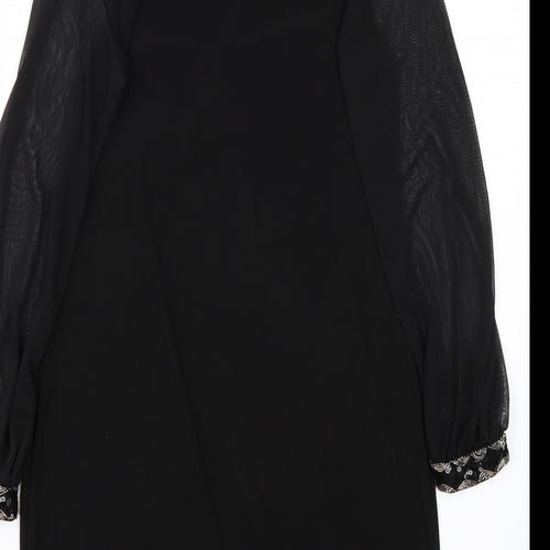 Dorothy Perkins Womens Black   A-Line  Size 8