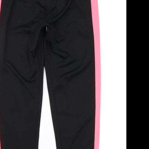 Workout Womens Black   Sweatpants Trousers Size 10