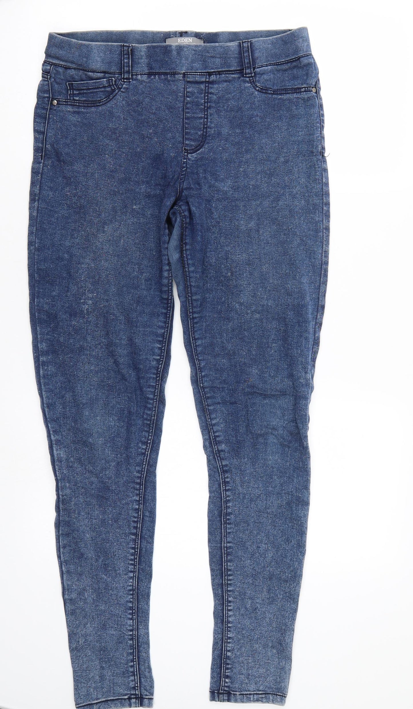 Eden Womens Blue   Straight Jeans Size 10 L29 in