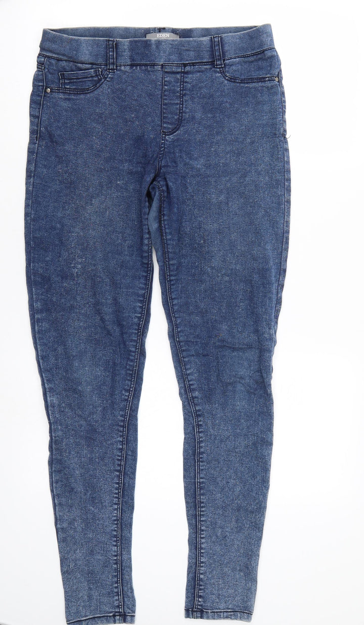 Eden Womens Blue   Straight Jeans Size 10 L29 in