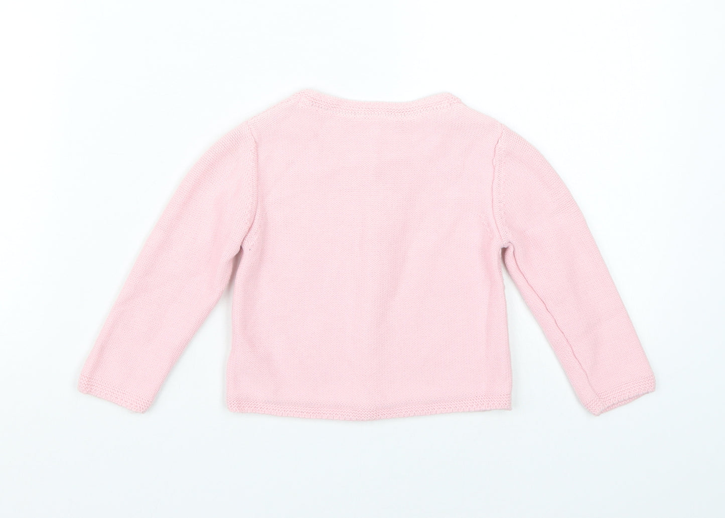 Nutmeg Girls Pink   Cardigan Jumper Size 12-18 Months