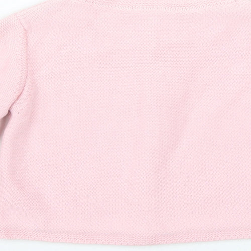 Nutmeg Girls Pink   Cardigan Jumper Size 12-18 Months