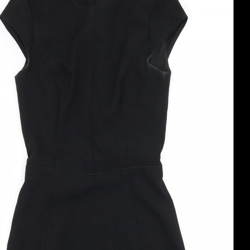 H&M Womens Black   A-Line  Size 8