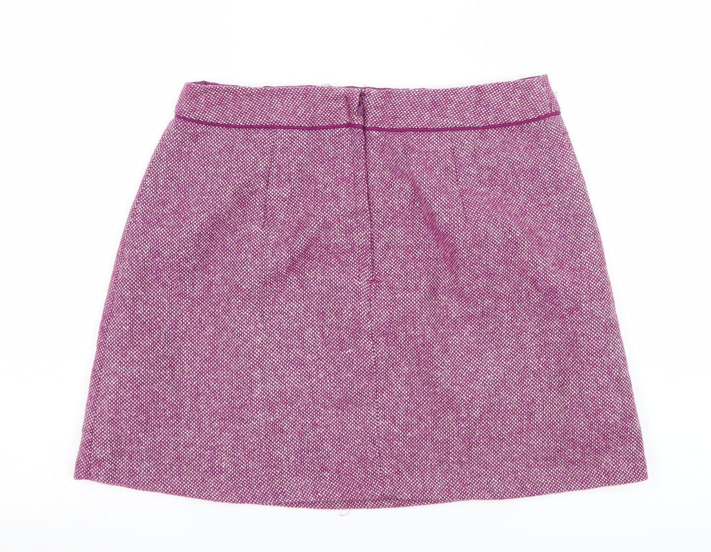 Preworn Womens Purple   A-Line Skirt Size 28 in