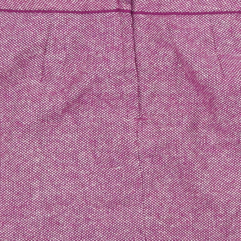 Preworn Womens Purple   A-Line Skirt Size 28 in