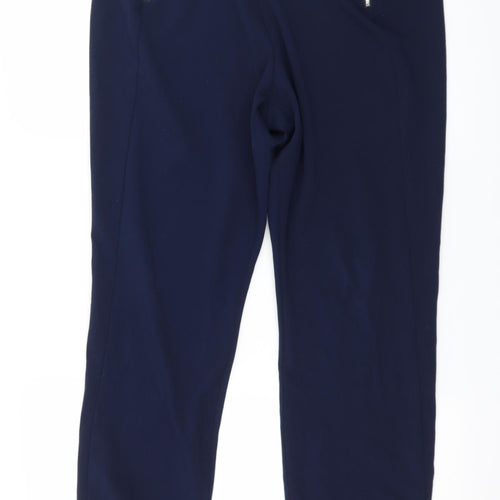 Kim & Co Womens Blue   Trousers  Size XL L28 in