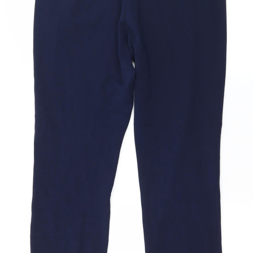 Kim & Co Womens Blue   Trousers  Size XL L28 in