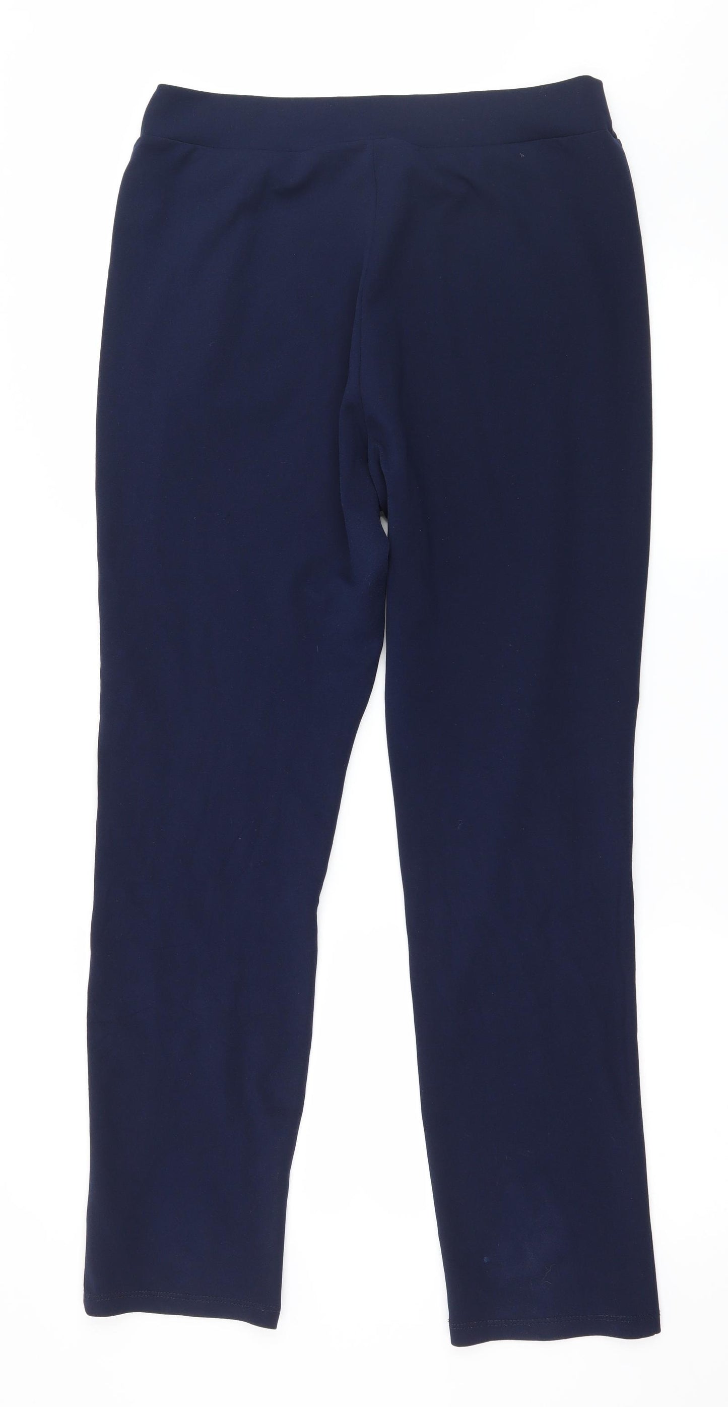 Kim & Co Womens Blue   Trousers  Size XL L28 in