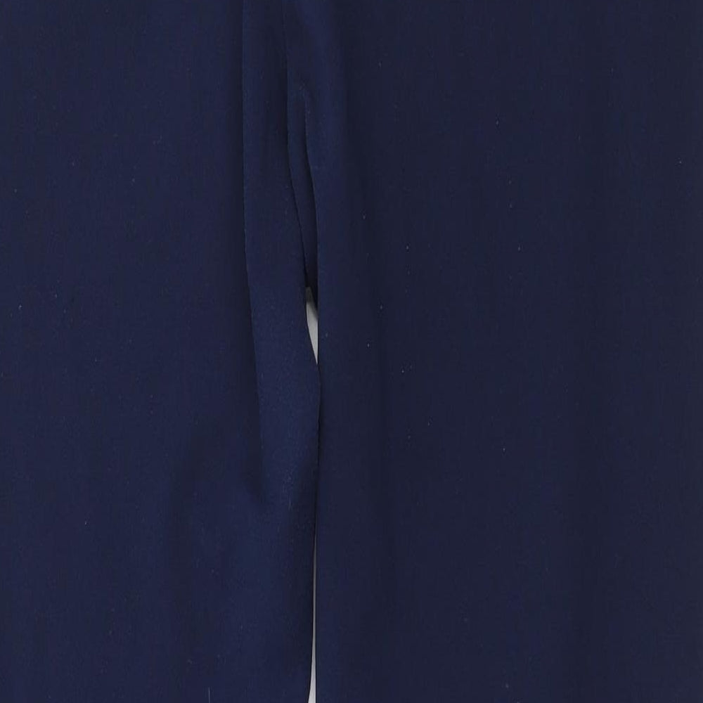 Kim & Co Womens Blue   Trousers  Size XL L28 in
