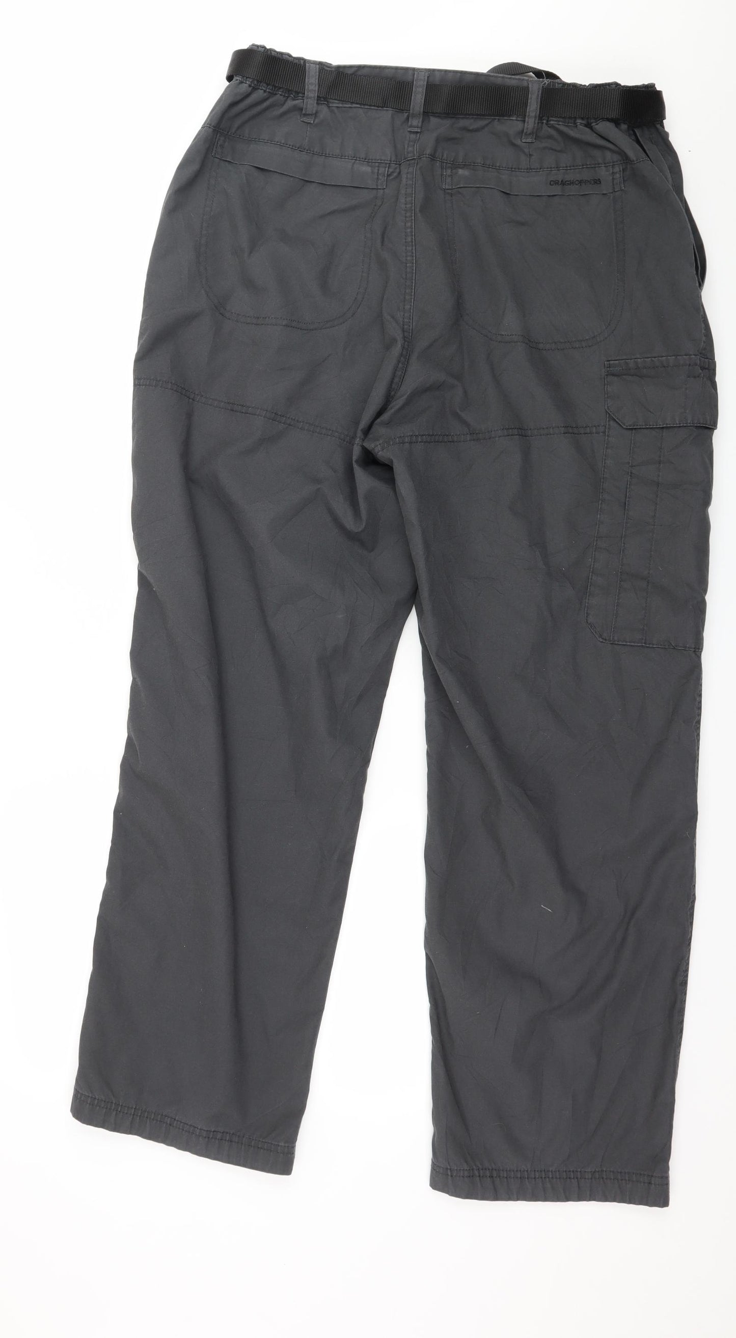 Craghoppers Mens Grey   Cargo Trousers Size 34 in L28 in