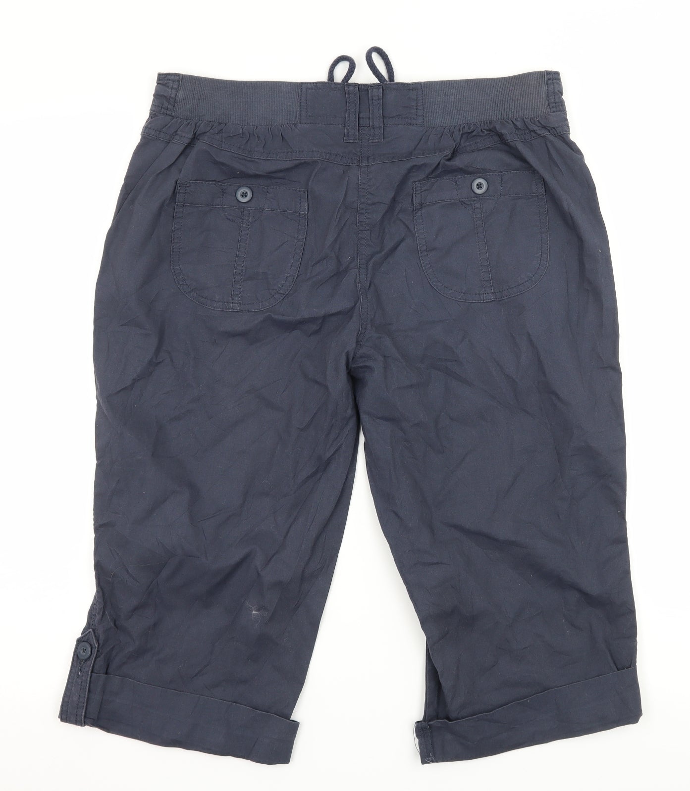 BHS Womens Blue   Bermuda Shorts Size 12