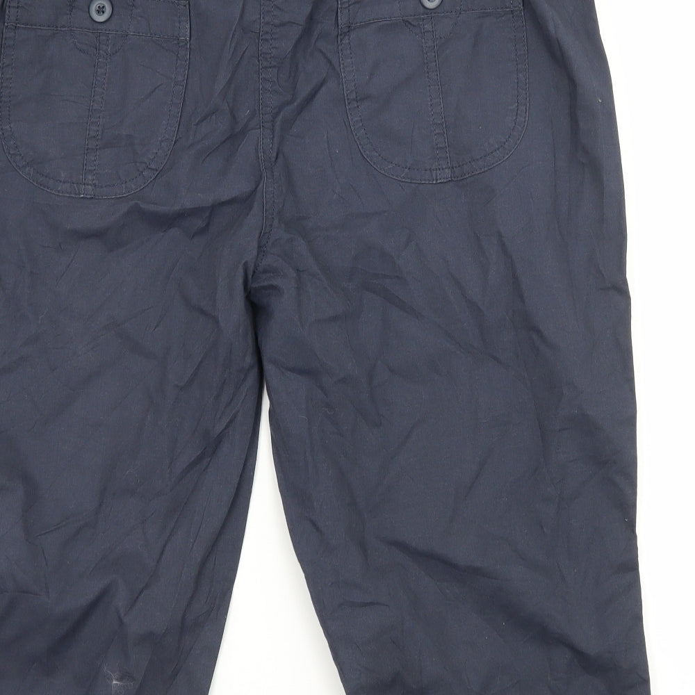BHS Womens Blue   Bermuda Shorts Size 12