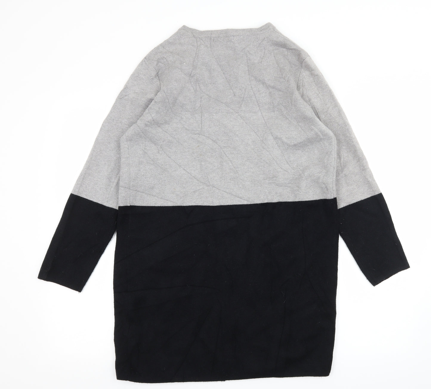 TU Womens Grey  Knit Cardigan Jumper Size 12