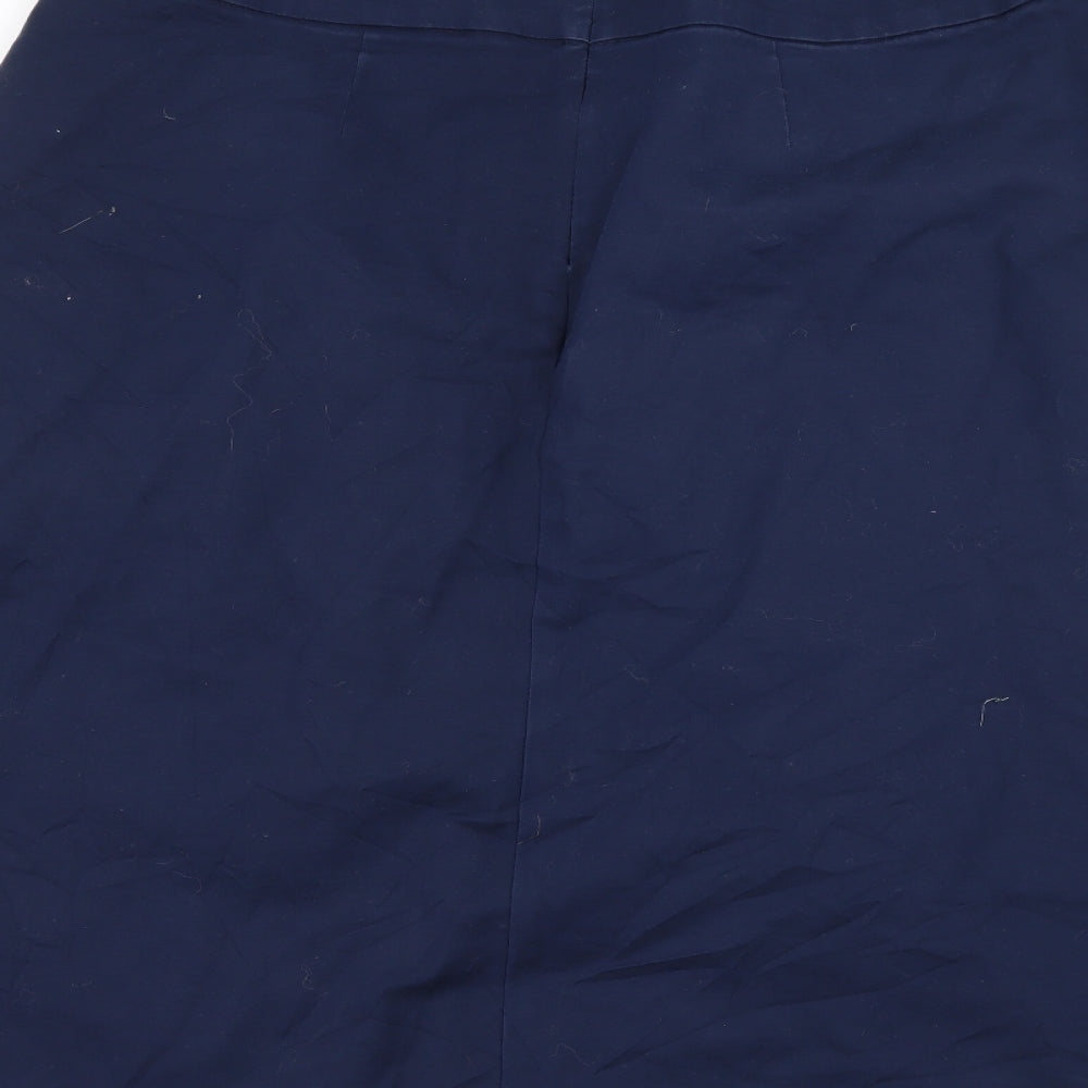 Marks and Spencer Womens Blue   Flare Skirt Size 18