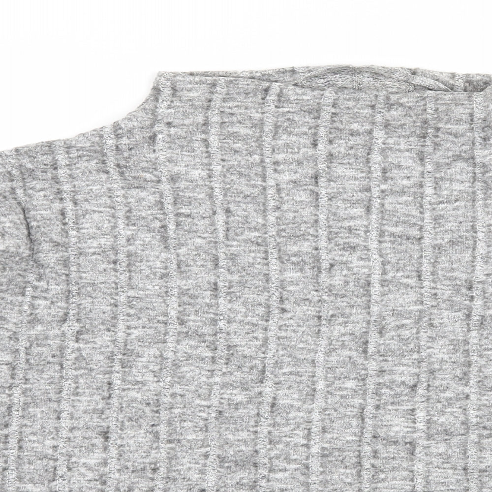 Marks and Spencer Womens Grey  Knit Pullover Jumper Size 14