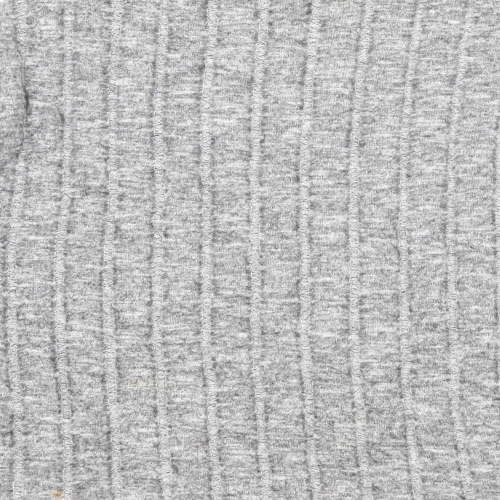 Marks and Spencer Womens Grey  Knit Pullover Jumper Size 14