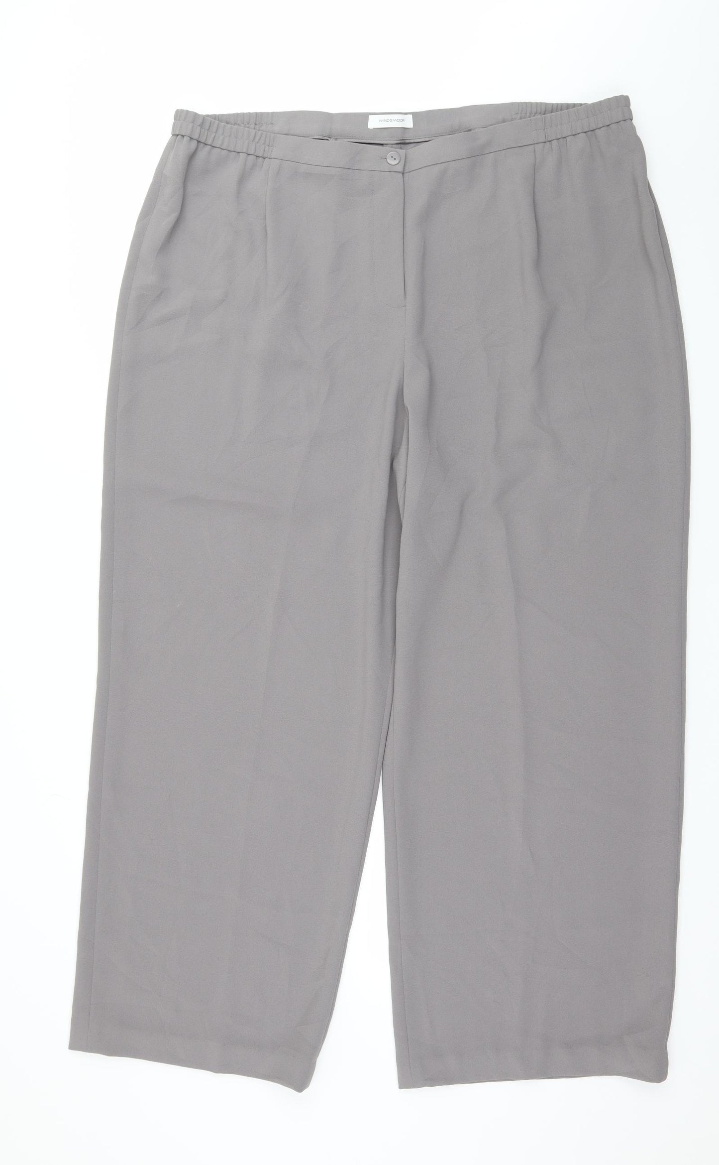 Windsmoor Womens Grey   Trousers  Size 20 L29 in