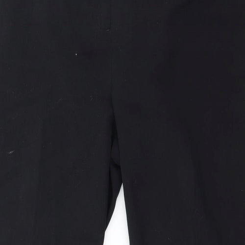 Marks and Spencer Womens Black   Trousers  Size 14 L20 in
