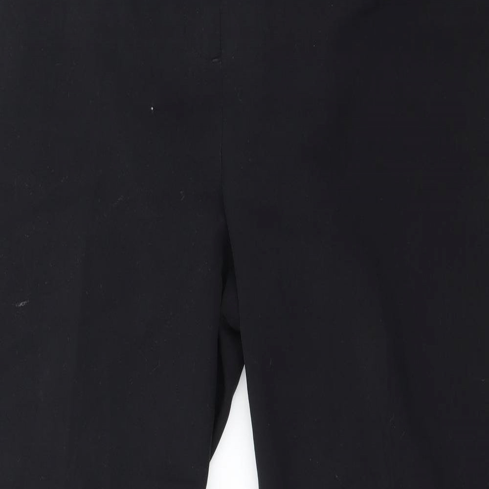 Marks and Spencer Womens Black   Trousers  Size 14 L20 in
