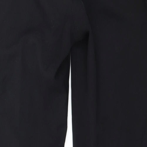 Marks and Spencer Womens Black   Trousers  Size 14 L20 in